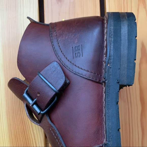 Vintage 1990's Stone Ridge brown leather ankle boots - Picture 12 of 17